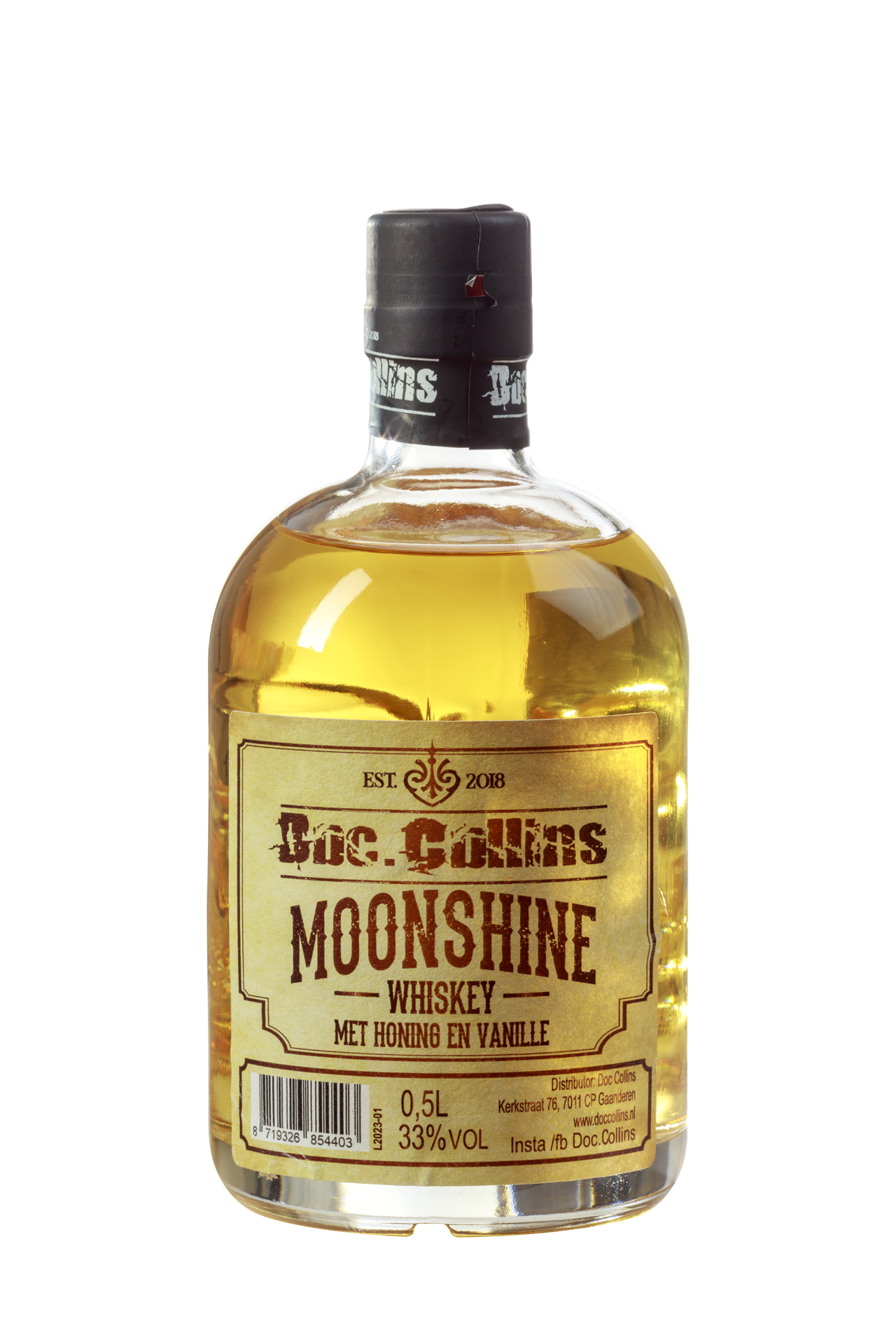 Honey Vanilla Moonshine Whiskey