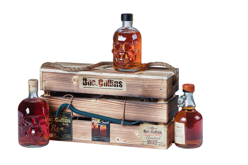 Kist 4 - Dutch Rum, African Sunset en Single Malt Whiskey