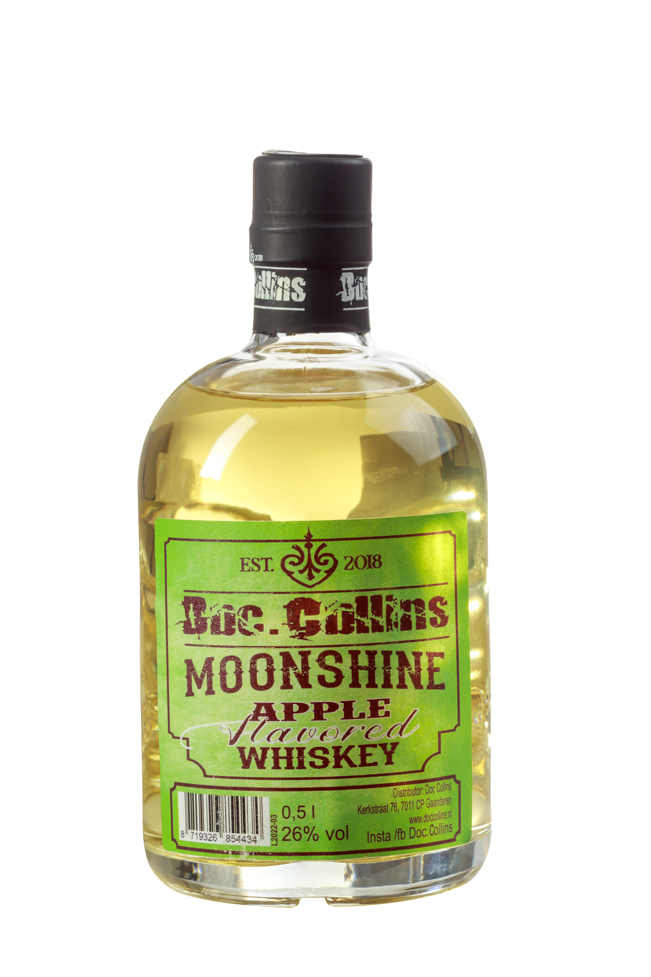 Box 5 - Apple Flavored Whiskey , Honey Vanilla whiskey  en Deadly Cherry Moonshine Whiskey