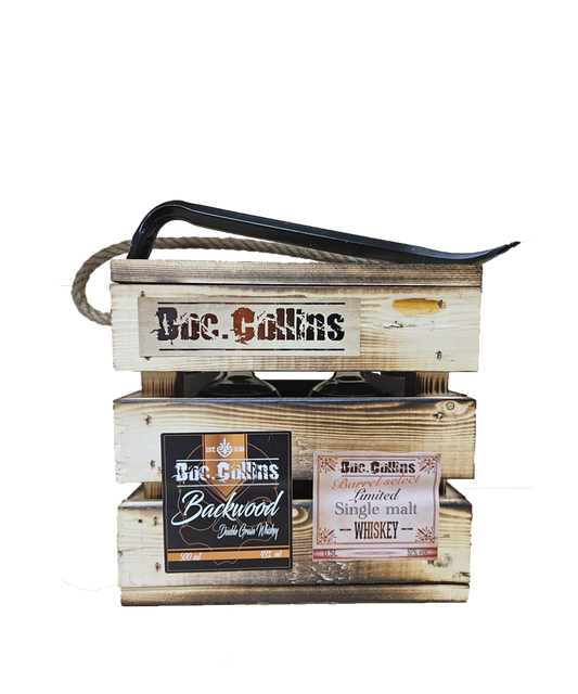Box 7 - Single Malt Whiskey and Backwoord double grain whiskey