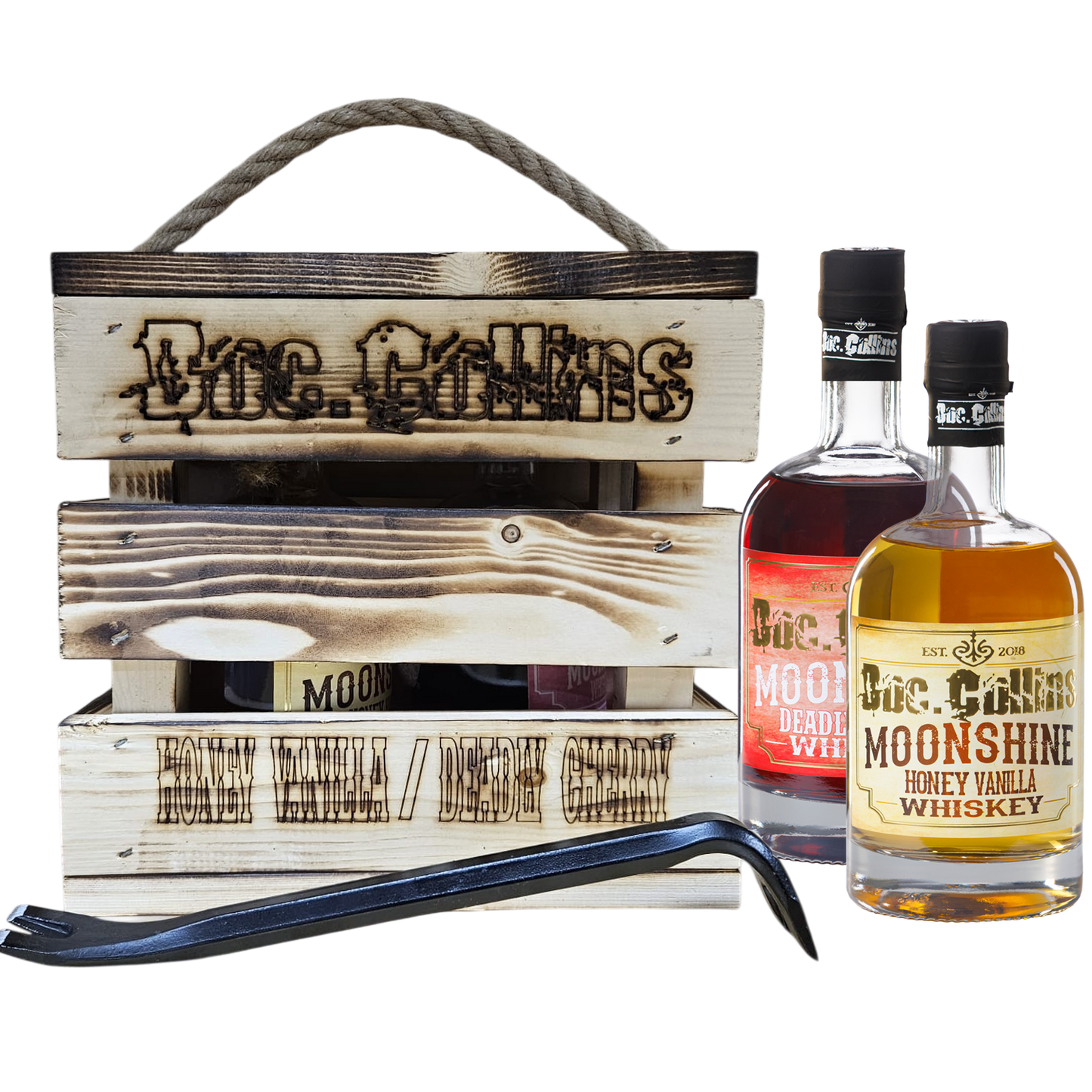 Kist 6 - Honey Vanilla Moonshine und Deadly Cherry Moonshine