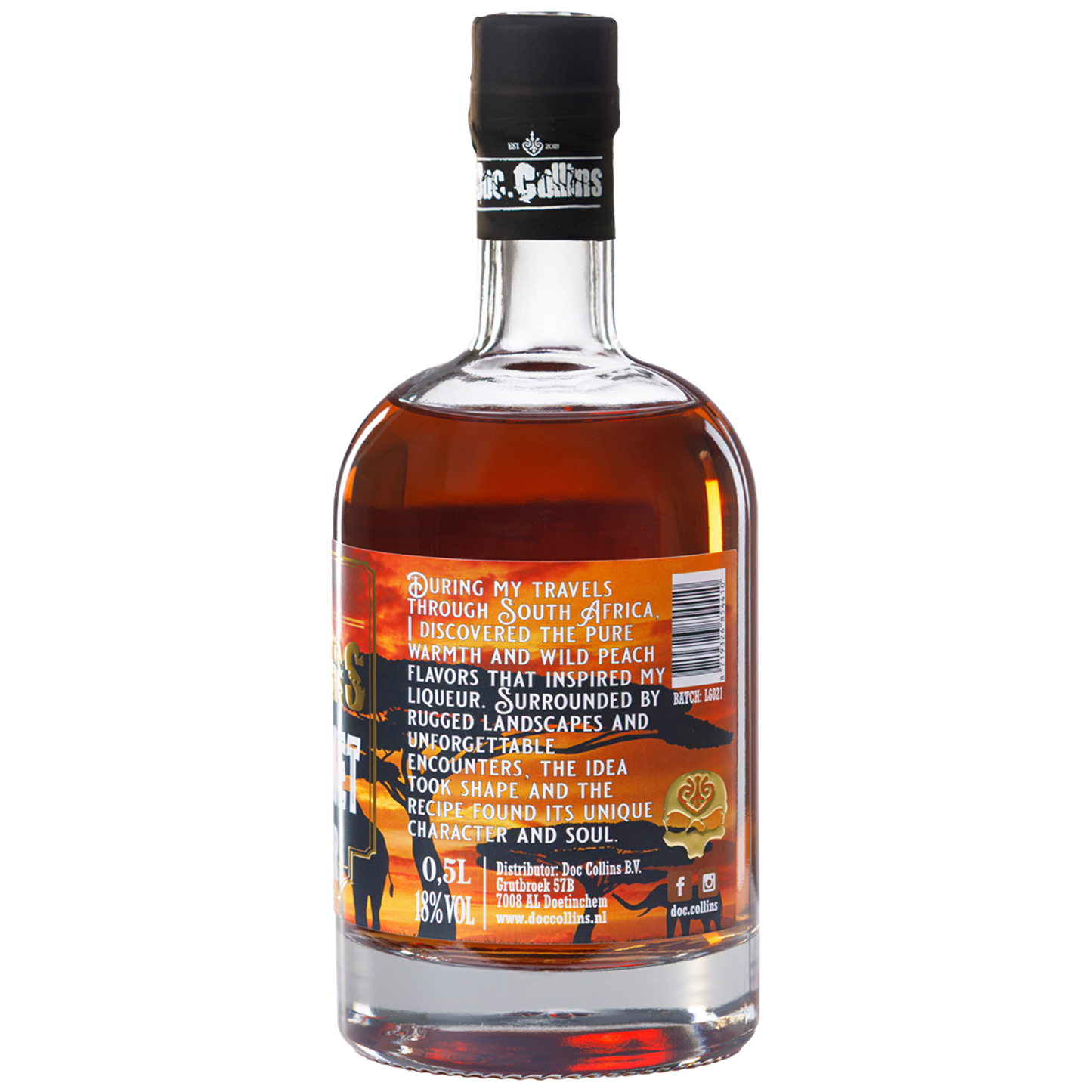 African Sunset | Peach Liqueur